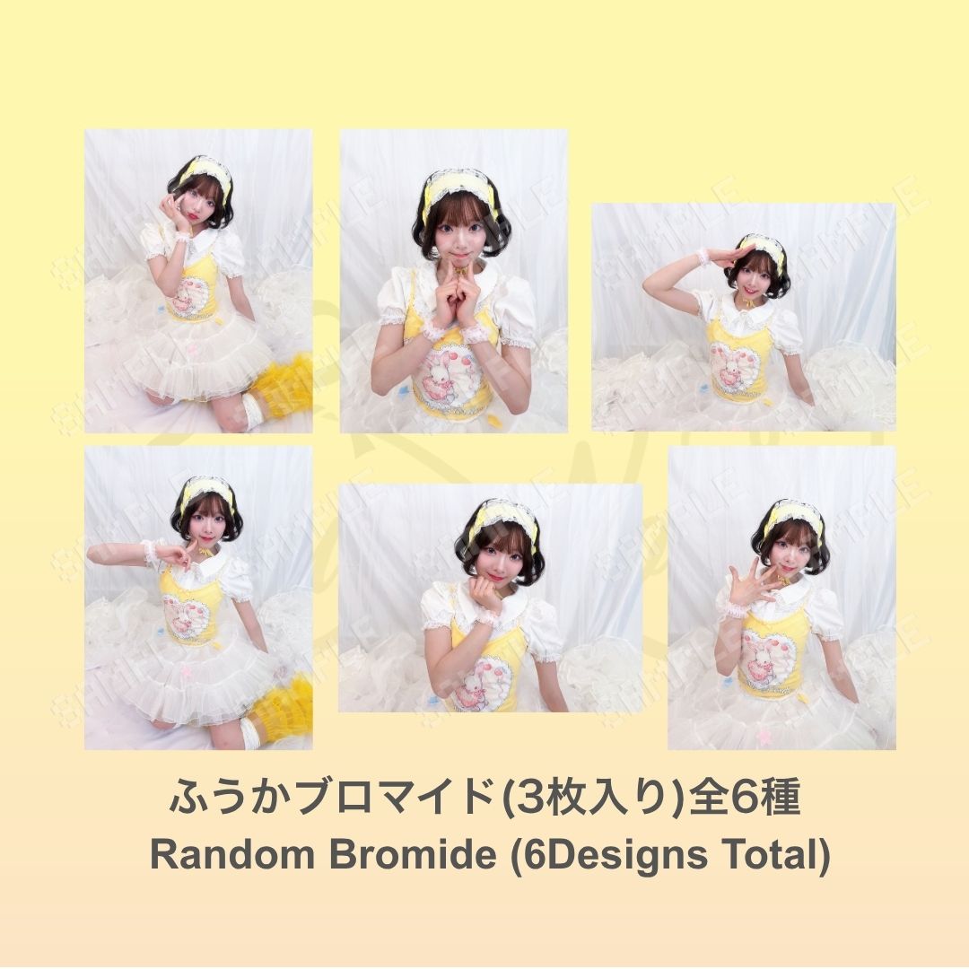 ひなふうらんどランダムブロマイド(3枚入り)各全6種