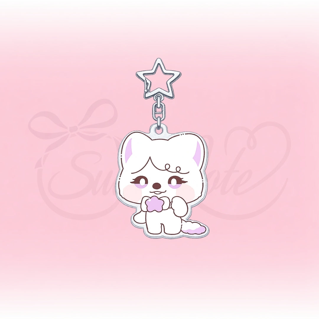 メンバーキャラクターアクリルキーホルダー