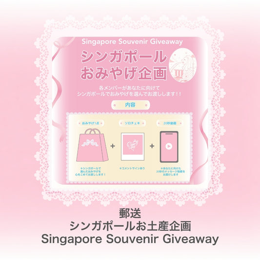 ⋆ ࣪ ˖ 🇸🇬 シンガポールお土産企画｜郵送受け取り 🇸🇬˖ ࣪⭑