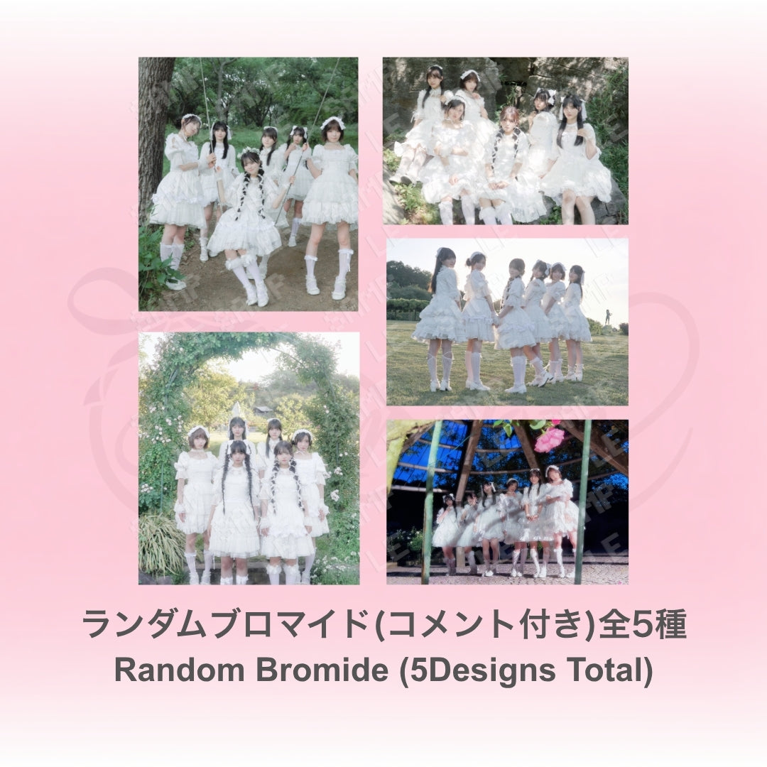 ⋆ ࣪ ˖ ランダムDebut/MVブロマイド ˖ ࣪⭑白衣装（コメント付き）