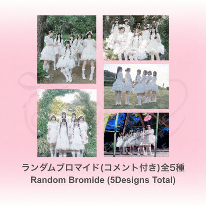⋆ ࣪ ˖ ランダムDebut/MVブロマイド ˖ ࣪⭑白衣装（コメント付き）