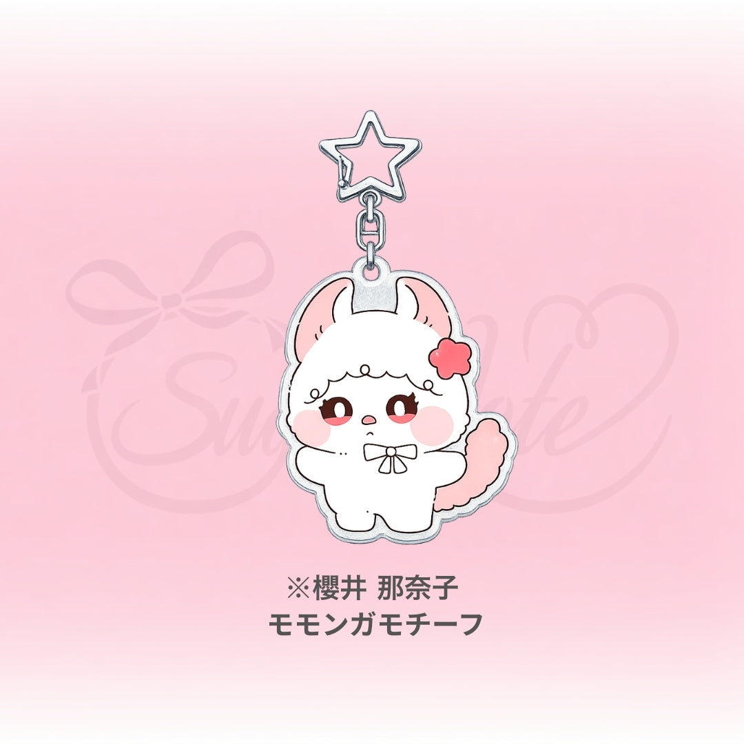 メンバーキャラクターアクリルキーホルダー