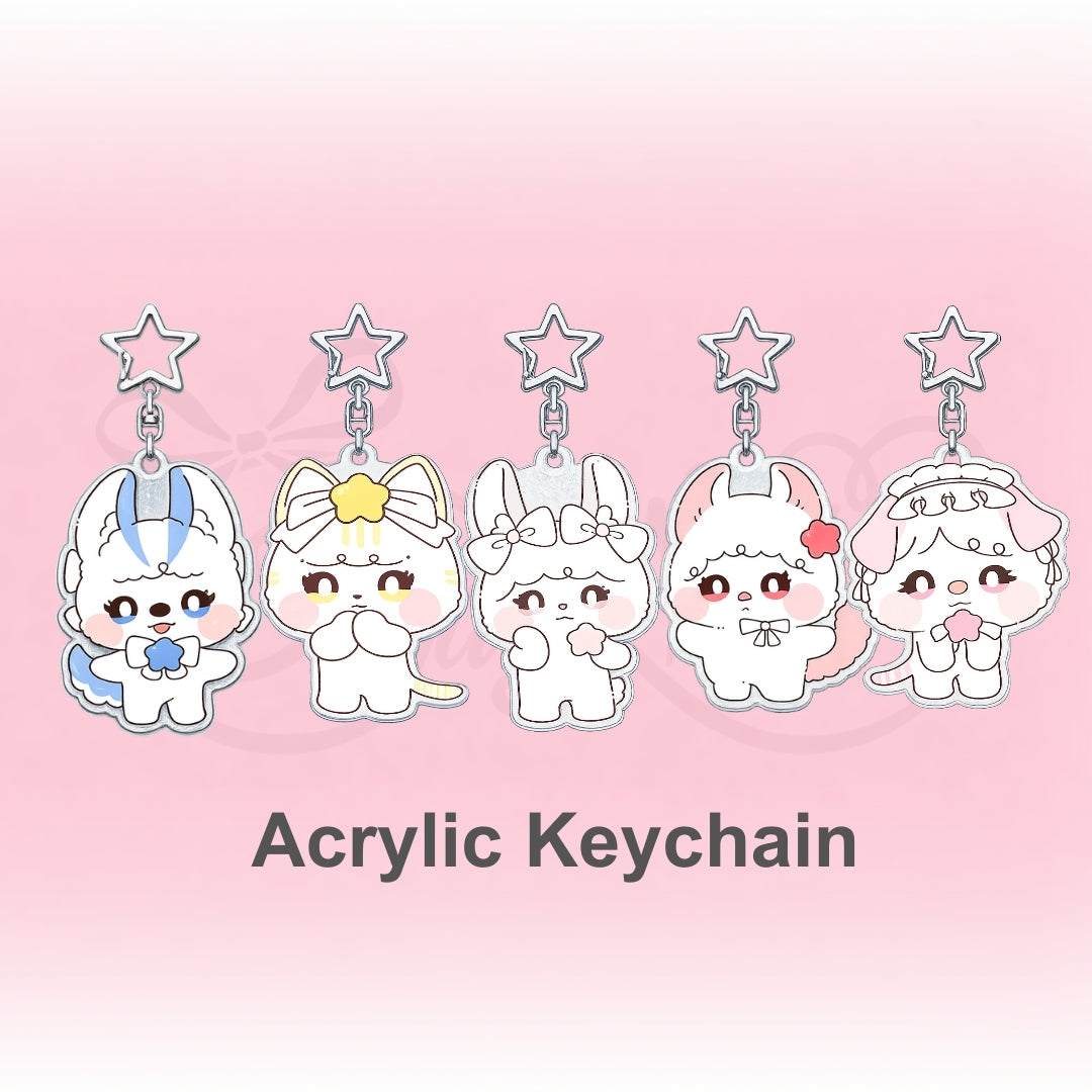 メンバーキャラクターアクリルキーホルダー
