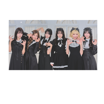 ランダムブロマイド / 黒ゴシック衣装（コメント付き）