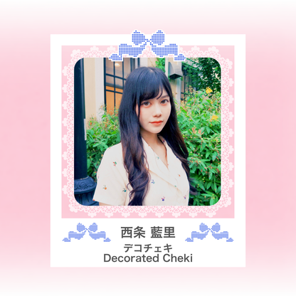 レトロワンピースデコチェキ