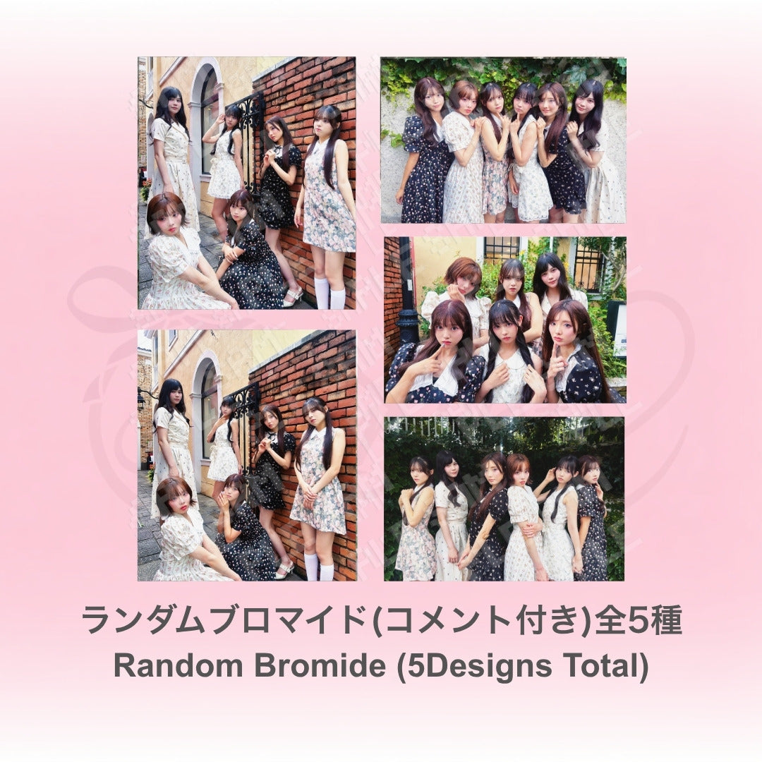 ⋆ ࣪ ˖ ランダムブロマイド ˖ ࣪⭑：レトロワンピース衣装（コメント付き）