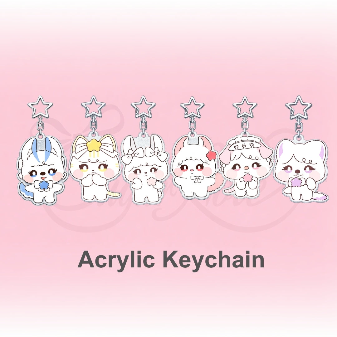 メンバーキャラクターアクリルキーホルダー