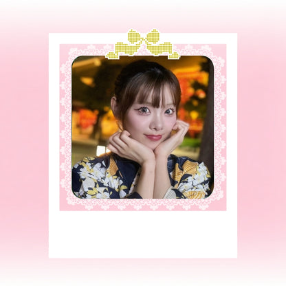 浴衣デコチェキ